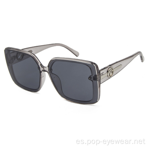 Mujer Hombre Clásico Retro Vintage Gafas de gran tamaño